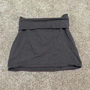 PINK Victoria's Secret Grey Mini Skirt